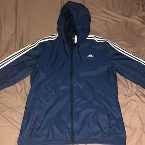 Blue Adidas Track Jacket